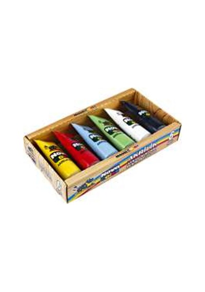 Akrilik Boya Seti 6 Renk 6x75 Gr. Nc-253 Standart