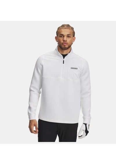 Under Armour Ua Drive Pro Hybrid Yarım Fermuarlı Sweatshirt-31715 beyaz