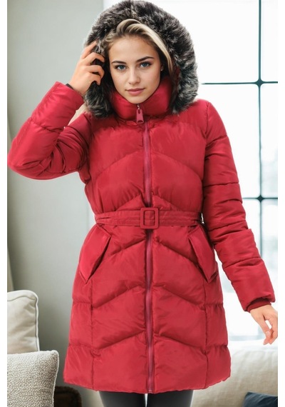 Z9768 Dewberry Bayan Kaban-bordo Bordo