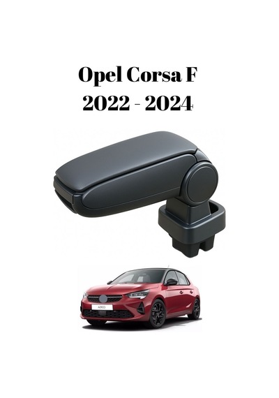 Opel Corsa F 2022 2023 2024 Uyumlu Araca Özel Kolçak Kol Dayama Orta Konsol
