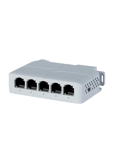 Sreuyong 5 Port 10/100 Mbps Poe Genişletici 1 İn 4 Out Ağ Anahtarı Tekrarlayıcı Ieee802.3af/at/bt Poe Anahtarı Nvr Ipc İçin 1 Adet