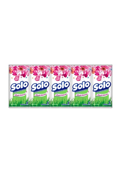 Solo Mendil 10'lu Çiçek Kokulu