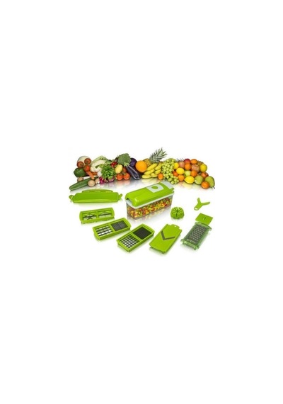 Pratik Rende Doğrayıcı Set Açık Yeşil