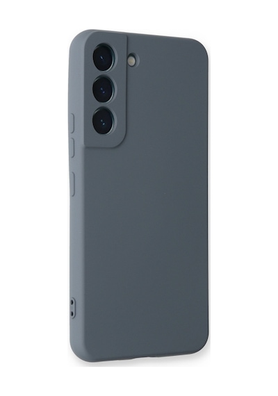 Galaxy  Uyumlu  S23 Plus Kılıf Nano İçi Kadife Silikon - Gri