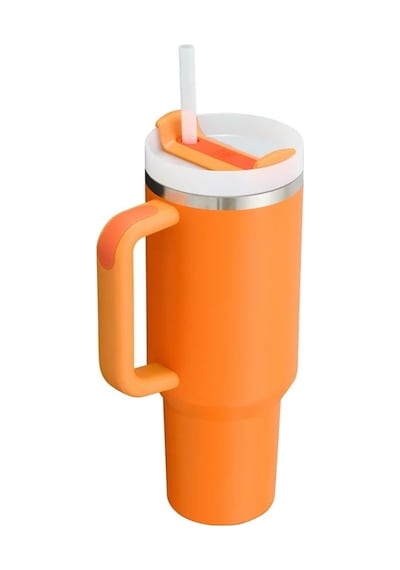 Stanley Quencher Turuncu 1.18 Lt Pipetli Termos Bardak Turuncu
