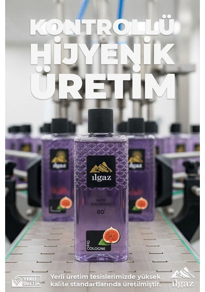 İncir Kolonyası 400 Ml 80 Derece, Meyvemsi & Zarif Koku Elegance Series
