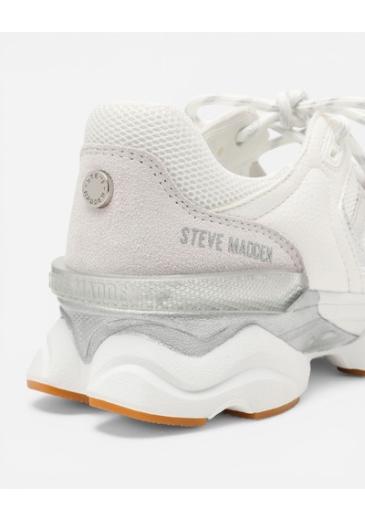 Steve Madden Skybox Whıte Kadın Beyaz Sneakers Skybox Whıte