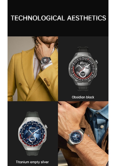 Kalobee SK40 Amoled 49 MM 3 Kordonlu Akıllı Saat (İthalatçı Garantili)