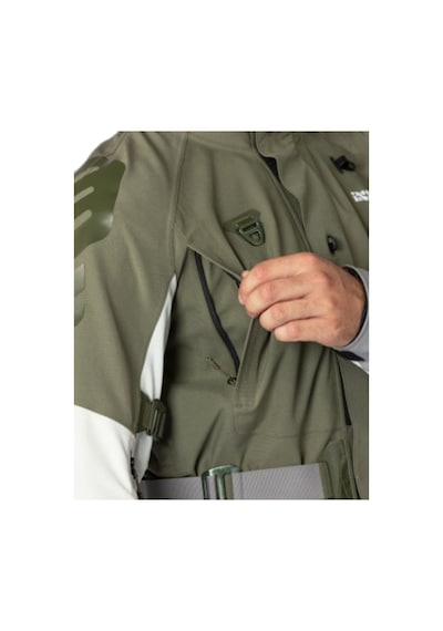 Ixs Venture-stx 1.0 Lamınated Erkek Mont - Lıght Grey-olıve Çok Renkli