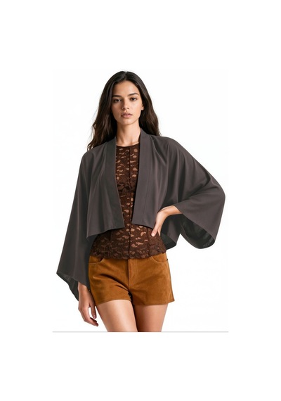 Hiccup Busem Kadın Kimono Siyah 02