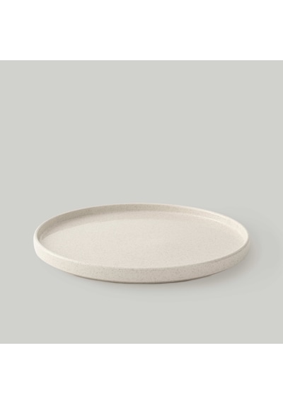 Linens Blast Seramik 27 Cm Servis Tabağı Ekru