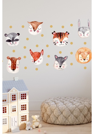 Safari 'li Set Duvar Sticker