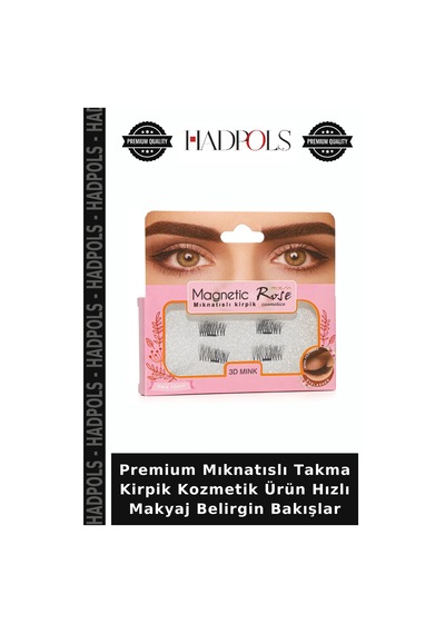 Premium Mıknatıslı Takma Kirpik Kozmetik Ürün Hızlı Makyaj Belirgin Bakışlar