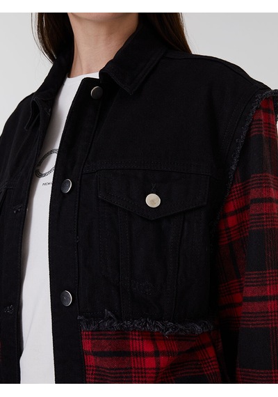 Loft Regular Fit Kadın Gömlek U.kol Denim
