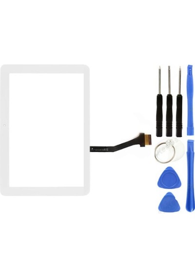 Samsung Galaxy Note Gt-n8000 Uyumlu Hk Dokunmatik Beyaz + Tamir Seti