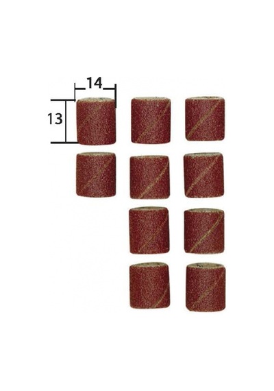 Proxxon 28978 Pimli Rulo Zımpara 120 Kum 10 Adet