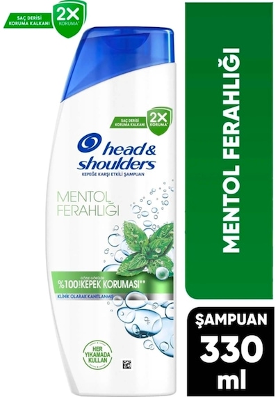 Mentol Ferahlığı Şampuan 330 Ml 6 Adet