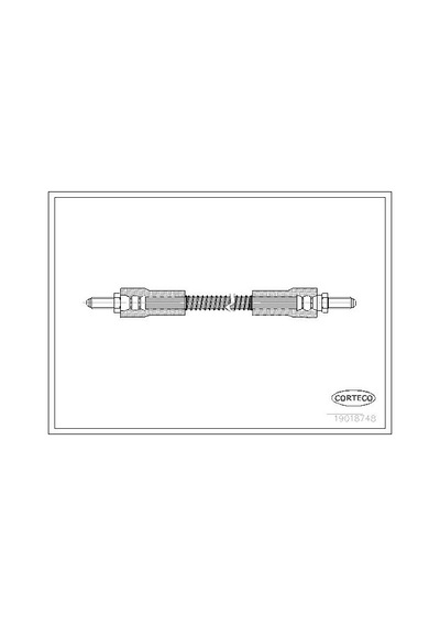 Corteco 19018748 Fren Hortumu Ön Land Rover Defender L315 L316 90 16 Nrc7874