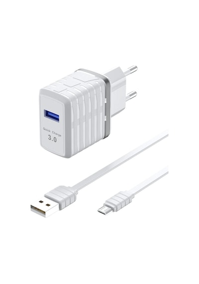 Mey İthalat C32q 3.0 Quick Micro Usb Seyahat Şarj Cihazı