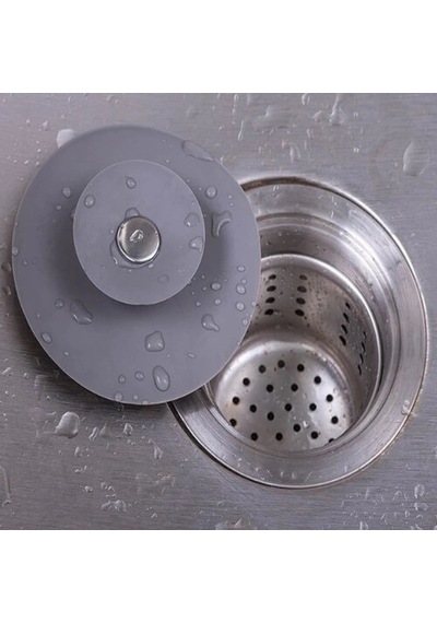 Lavabo Küvet Tıkacı Açık Mavi
