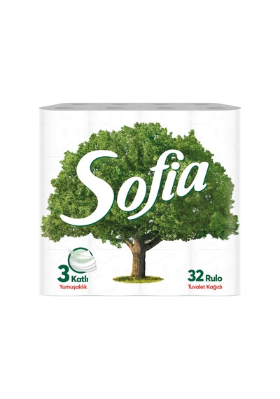 Sofia Tuvalet Kağıdı 32'li 2 Adet