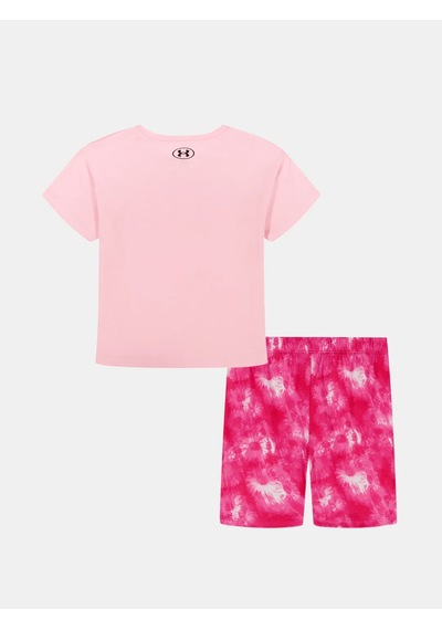 Under Armour Ua Prınted Bıke Short Set Kız Çocuk Tişört-şort Takım Asjı1rr 3-7 Yaş Asjı1rr 685