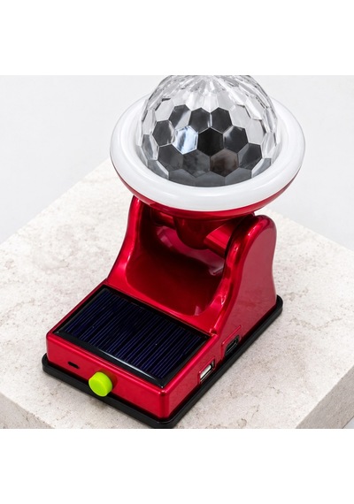 Taşınabilir Solar Rgb Led Parti Lambası Usb Şarjlı Dekoratif Aydınlatma