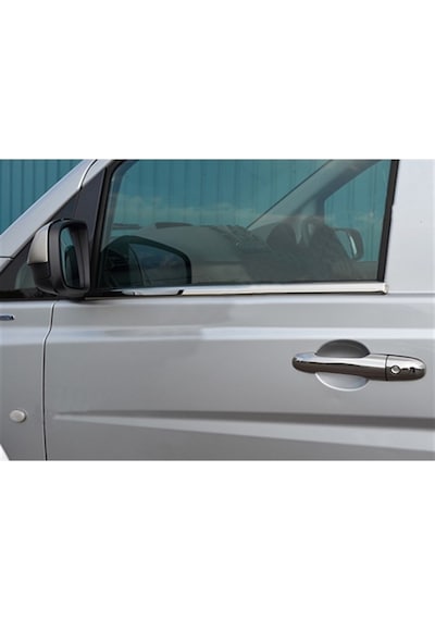 Db Chrome Mercedes Vito Cam Çıtası Nikelajı 2003-2014 2 Parça P.ç