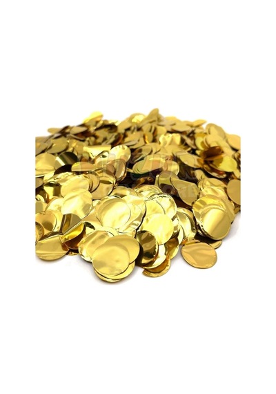 1 Paket Altın Balon Pulu Gold Balon Içi Pul Konfetisi 10 Gram Konfetili Şeffaf Balon Pulu
