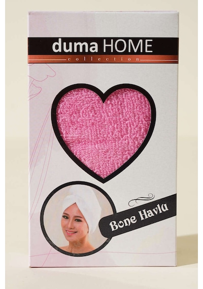 Mevsim Düğmeli Havlu Saç Kurulama Bone Havlu