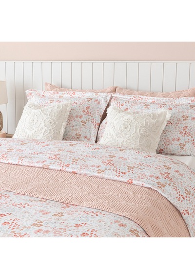 Aralıa Bambu Extra King Size Nevresim Seti 260x220 Cm Renkli