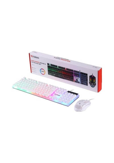Torima TMK-03 Gaming Rgb Işıklı Kablolu Q Klavye Ve Mouse Seti