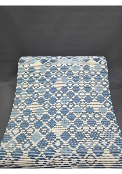 Aqua Mat Üst Kalite Kaydırmaz Paspas - 65 Cm Çok Amaçlı Islak Zemin Matı 65 X 100 / Mavi