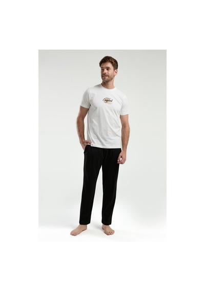 Arnetta Erkek Beyaz Pijama Takımı 5274-47444 Beyaz
