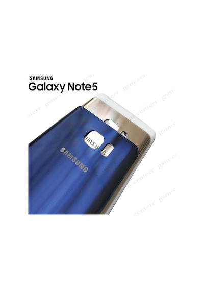 Samsung Uyumlu Galaxy Note 5 N920 Arka Kapak Pil Kapağı Cam + B7000 15Ml