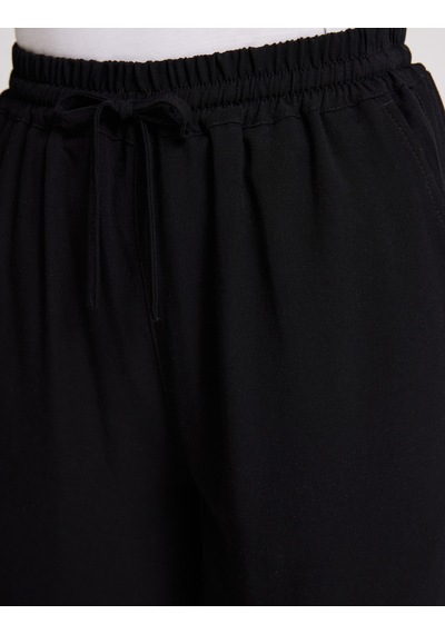Pierre Cardin Kadın Siyah Pantolon Kanvas-chino 50329149-vr046