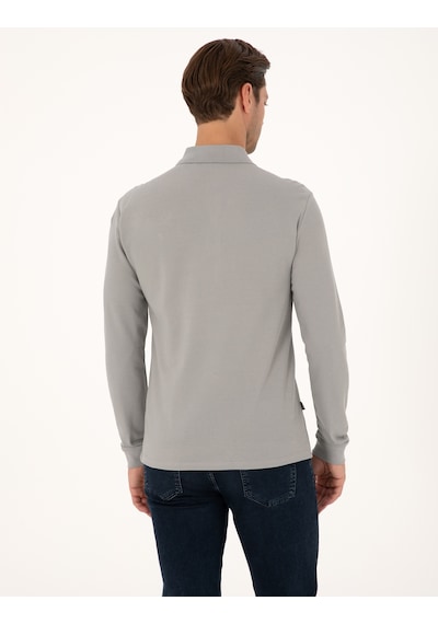 Pierre Cardin Erkek Gri Sweatshirt 50314048-vr024 Gri