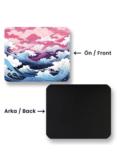 Japanese Waves 22x18cm Mp452218 İlyuka Mini Boy Gaming Mousepad