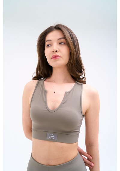 Normal People Romı - Spor Bra Activefit Kumaş Yeşil