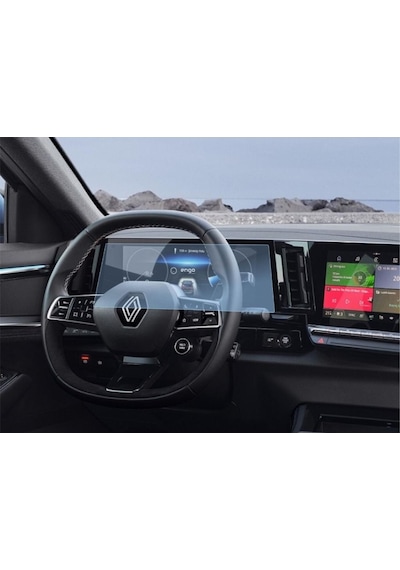 Renault Austral Dijital Gösterge Ekran Koruyucu 12 İnç
