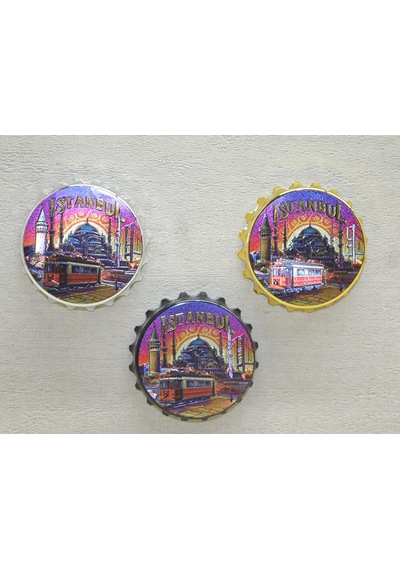 Metal Magnet İstanbul Temalı Alk4340