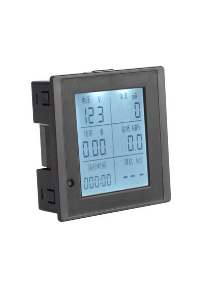 Alkatronik-Dc 6-200V 20A Dijital Voltmetre Ampermetre Wattmetre Voltaj Akım