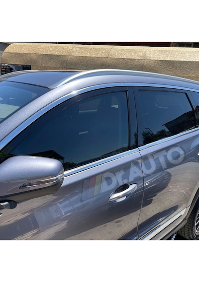 Chery Tiggo 8 Pro Piano Black Direk Ve Cam Çerçevesi Sutünları 12 Parça