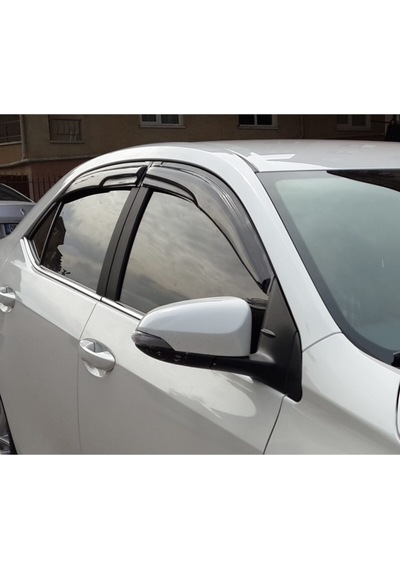Toyota Corolla Uyumlu Mügen Cam Rüzgarlığı 2013 2019 Arası 4 Lü Takım