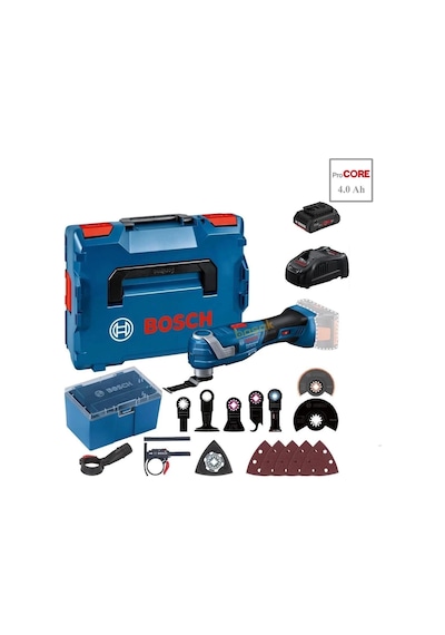 Bosch Gop 18v-34 1x4 Ah Procore Akülü Çok Amaçlı Kesici Makine 16 Parça Aksesuarlı