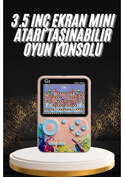 Mey İthalat Televizyona Bağlanan Çift Joystick Taşınabilir Klasik Retro Oyunlu