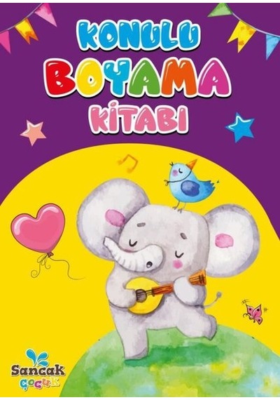 Konulu Boyama Kitabı - 1- Sancak Çocuk