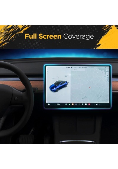 Tesla Model Y Juniper 2025 Sürücü Ve Arka Ekran Araç Multimedya Ultra İnce Ekran Koruyucu