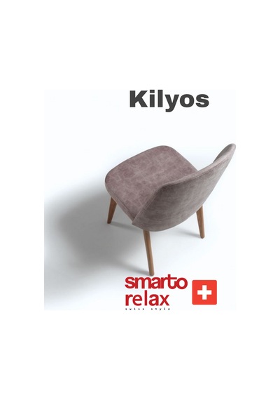 Smarto Relax Kilyos 2'li Yemek Masası Sandalye Seti - Ahşap Ayaklı, Mor Kumaş Pembe Ve Kahverengi