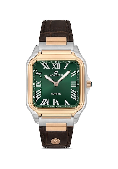 Momentus Men's Crown Master Em348t-15kr Gümüş - Rose Gold